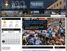 Tablet Screenshot of comune.mondovi.cn.it